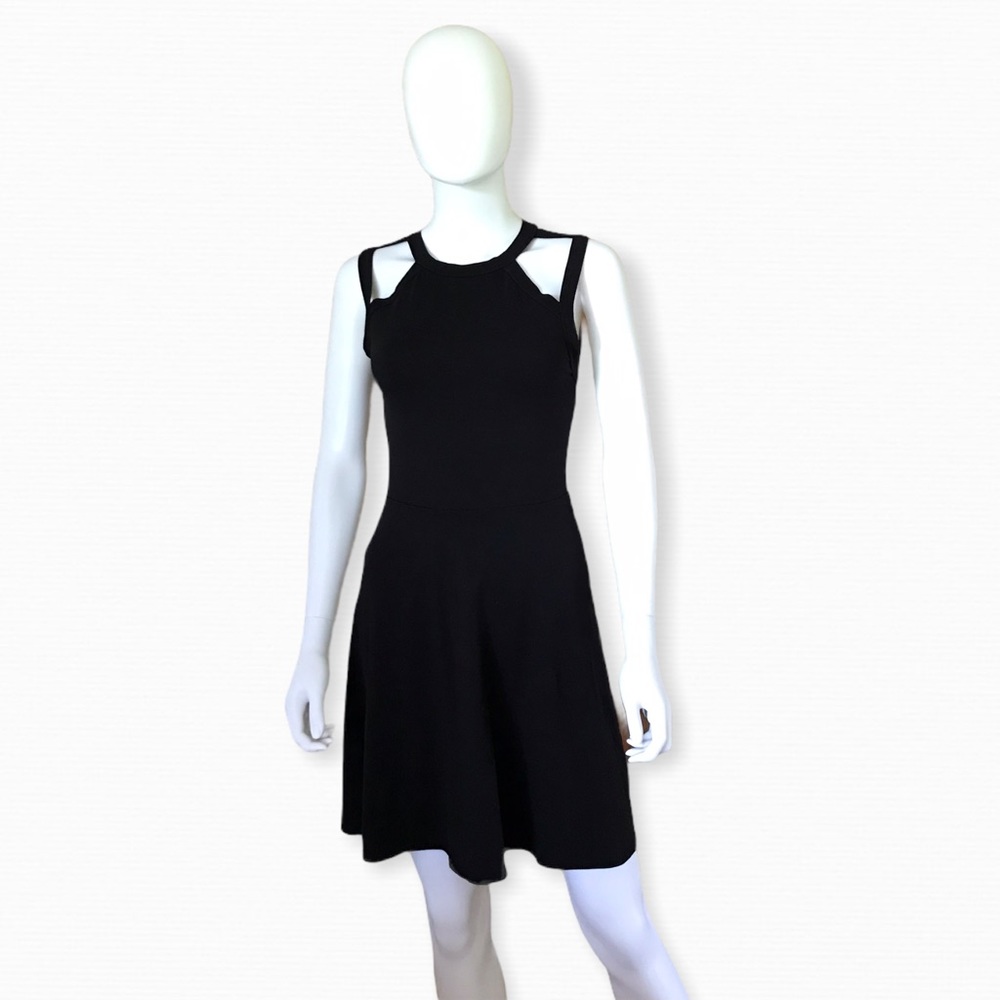 LAmade Black Cut-out Dress, S